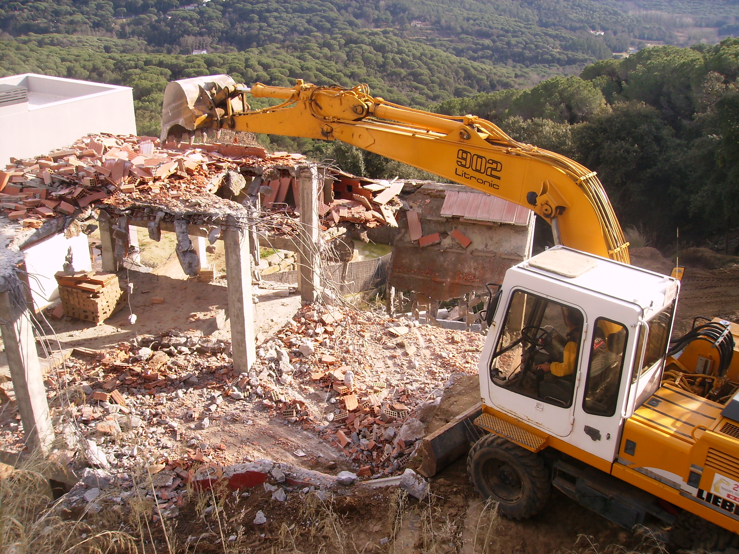 Derribos y demoliciones excavacions2rius